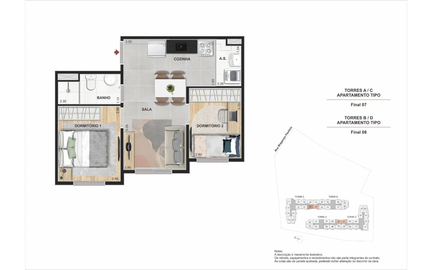 Planta 1 Praça Santo Antonio