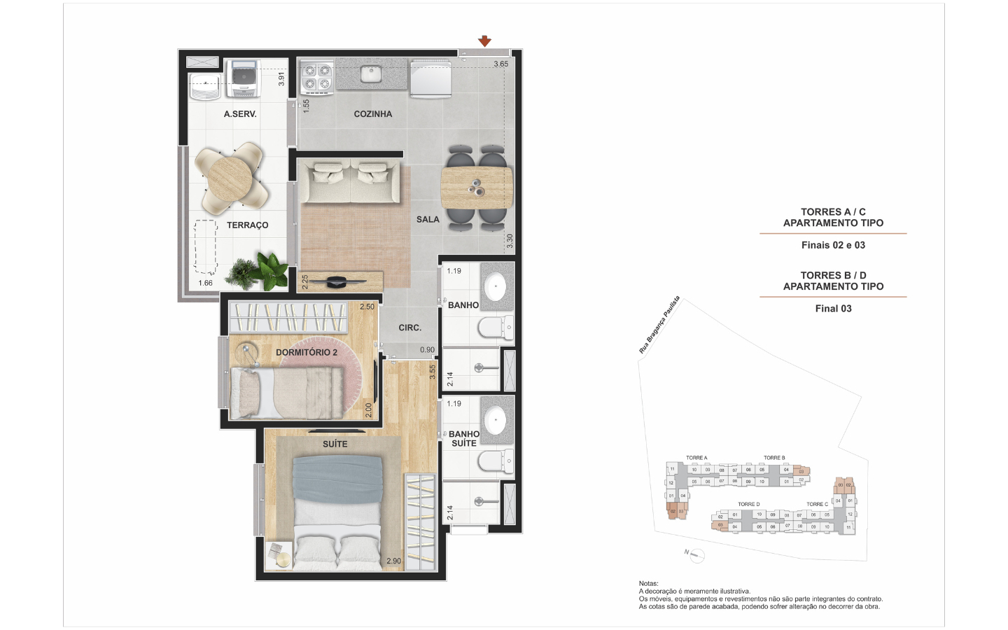 Planta 7 Praça Santo Antonio