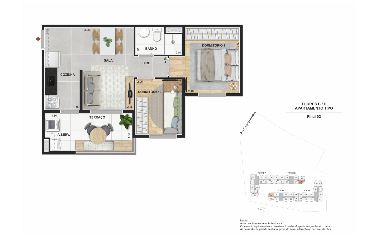 Planta 9 Praça Santo Antonio